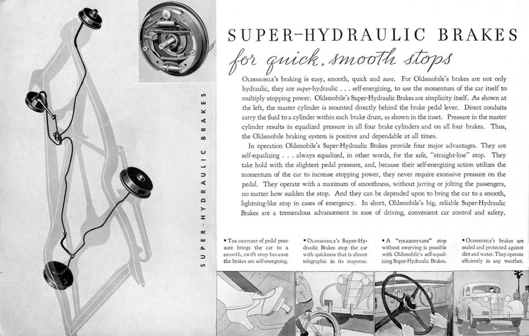 1936 Oldsmobile Motor Cars Brochure Page 26
